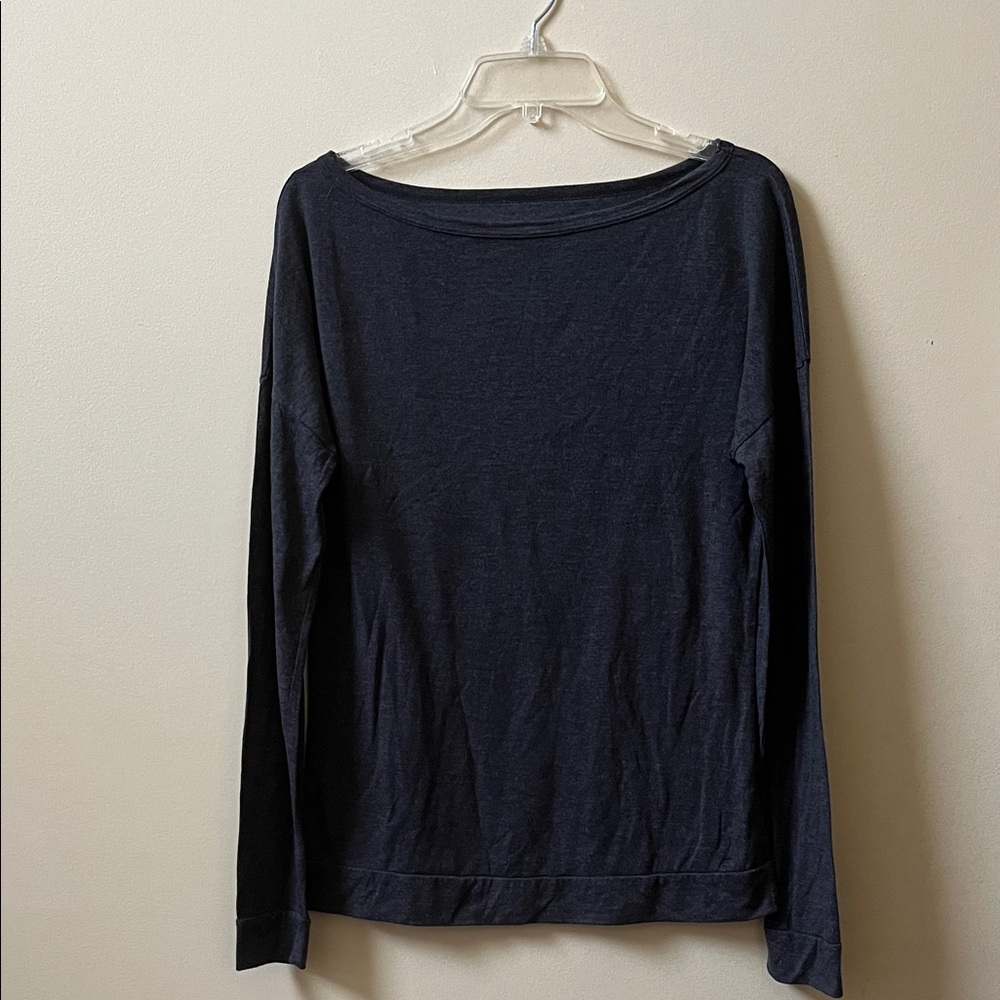 Pure Karma Gray Long Sleeve Top